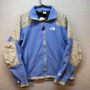 The North Face Jacket Womens Small Blue Fleece Gore-Tex Wind Stopper
